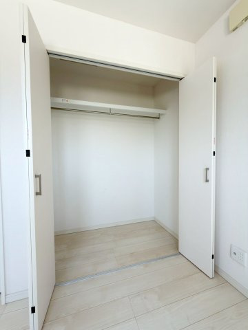 全居室収納あり。お部屋をスッキリ片付けられます。