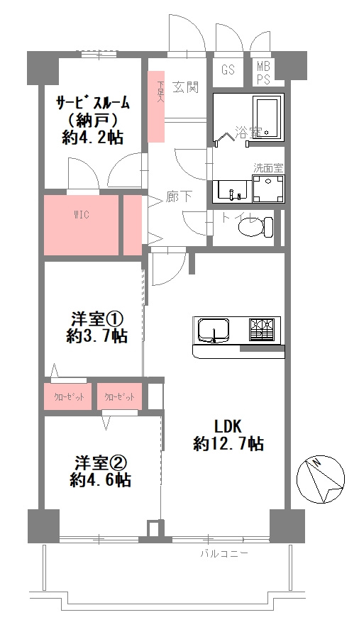 間取り：327002862646