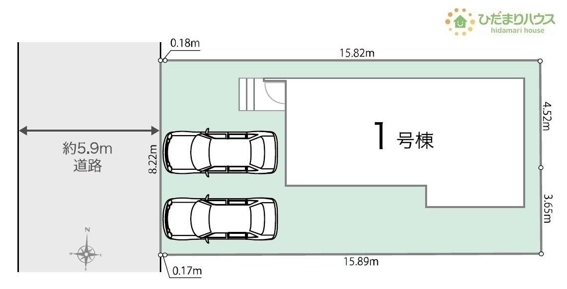 時間がない時もらくらくと車の出し入れができる並列駐車場を完備！！