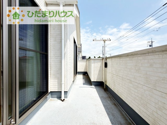 日当たりが良く洗濯物もすぐに乾きます！