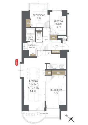 間取り：303000007740