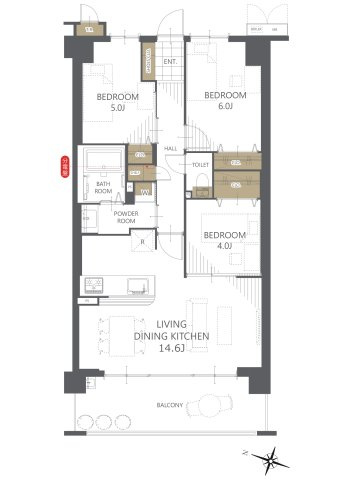 間取り：327002112369