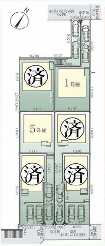 相模原市南区相武台3期　新築一戸建て　全6棟