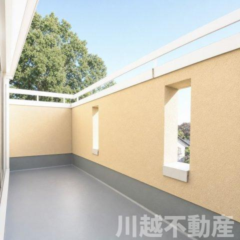 陽当たり良好なバルコニーです
