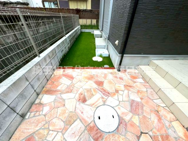 外水栓付きでお掃除に便利ですね。