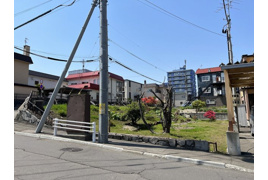 白石区北郷4-2角地90坪の外観