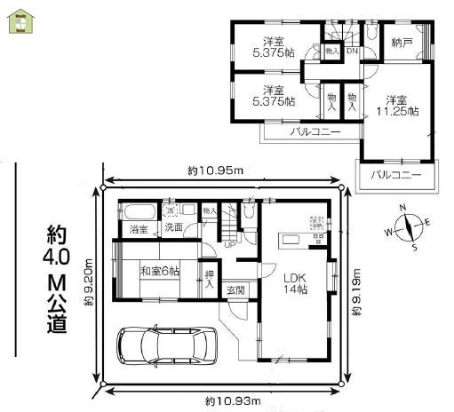 間取り：311002508422