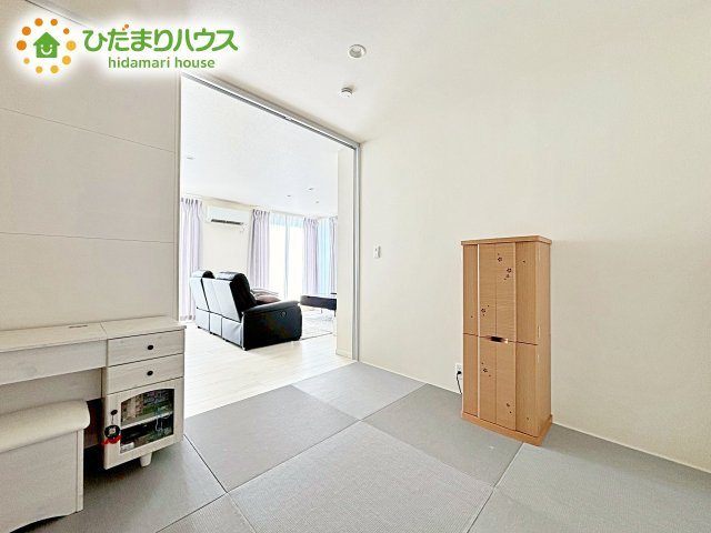 赤ちゃんスペースや客間など、多彩な用途で使用できる和室☆