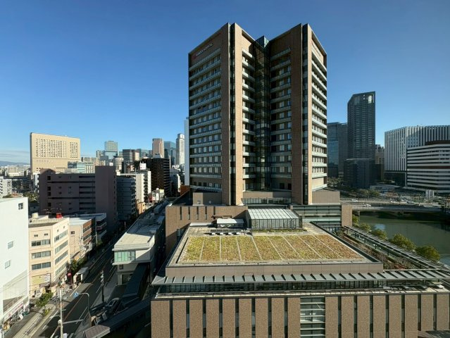 【物件からの眺望】堂島川のリバーサイドを望む眺望！
