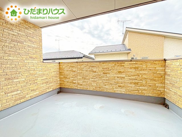 人気が高いインナーバルコニーを採用♪天候を気にせず洗濯物を干せ、紫外線も気にせずに済みます(*^^)v