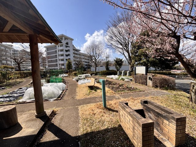 クラインガルテンで家庭菜園を楽しめます（年額5、000円、3年に一度の抽選有り）　