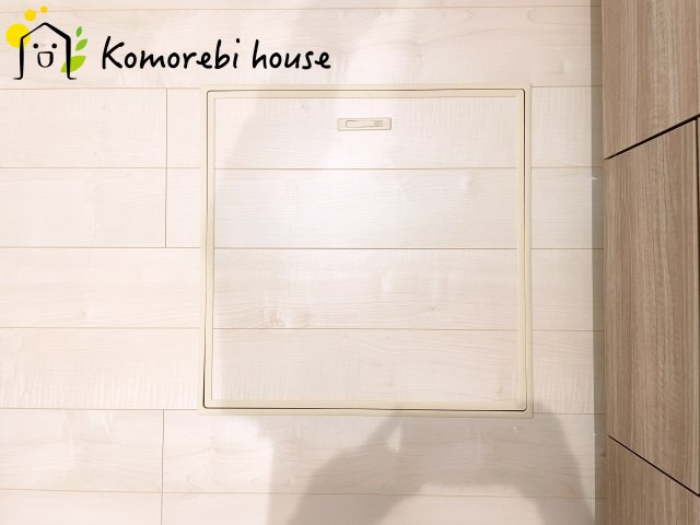 床下収納です