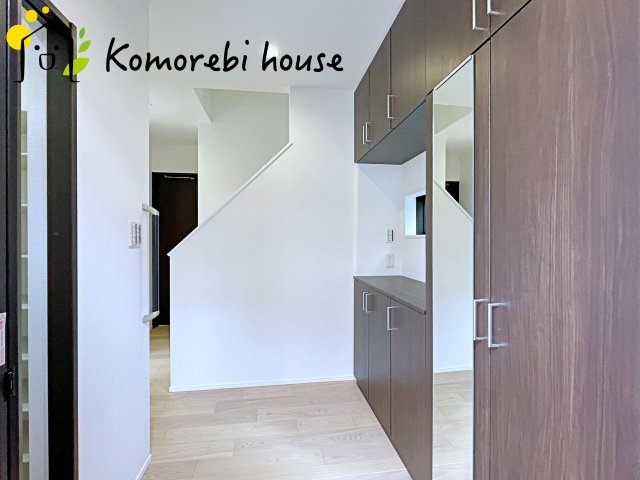 ゆったりとした玄関です
