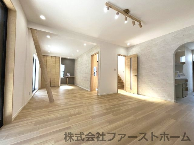 開放的で広々としたLDK約20帖！