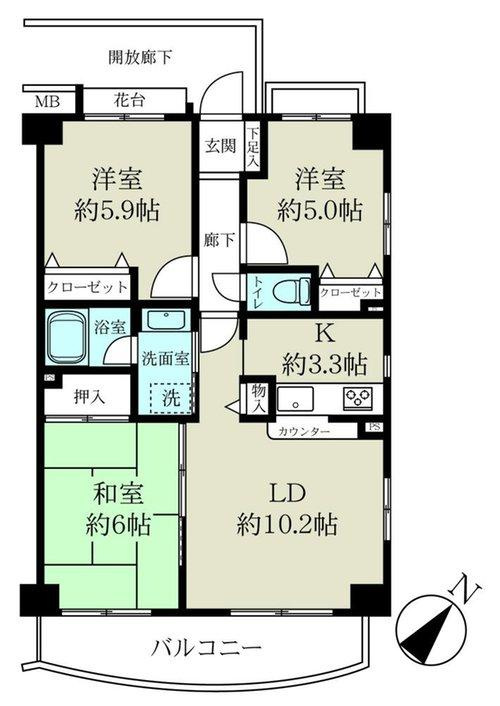 間取り：311002372883