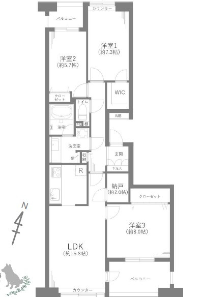 間取り：312001323054