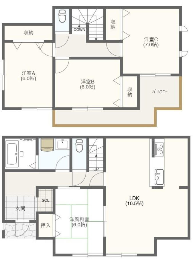 間取り：328000453401