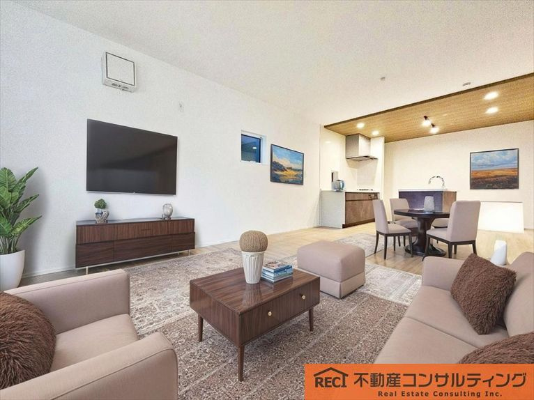 家事動線がスムーズな1階リビング仕様！