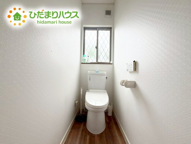 トイレは1F、2F共に完備！取り合いになることがありませんね(^^)/