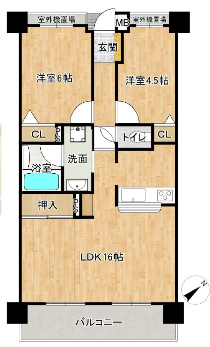 間取り：328000483659