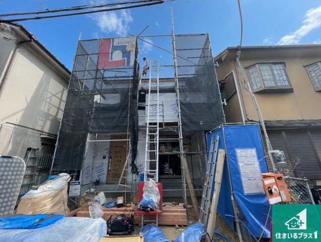 現在の進捗状況です！順調に作業進行中、完成が待ち遠しいです！詳細の間取り等、お気軽にお問い合わせください！