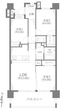 間取り：314002734435