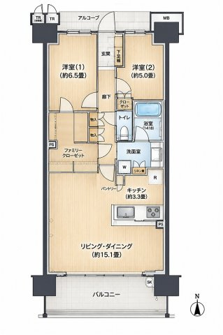 間取り：328000675329