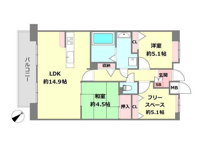間取り：328000653895