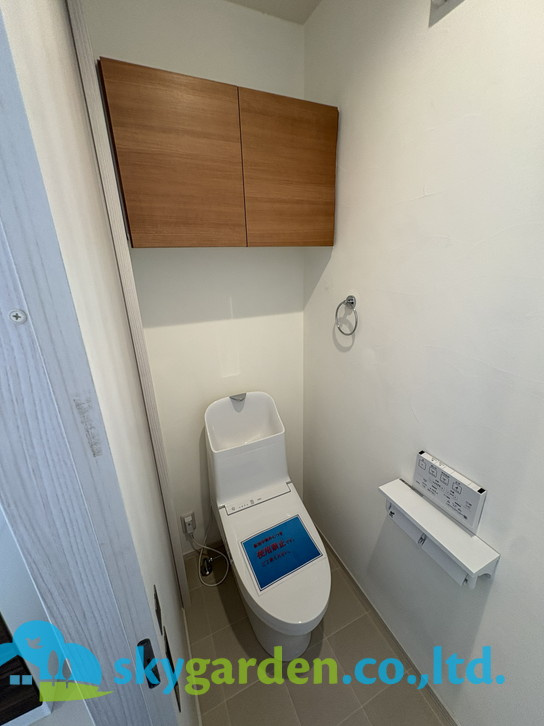 清潔感のあるトイレです