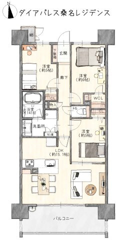 間取り：324000024278