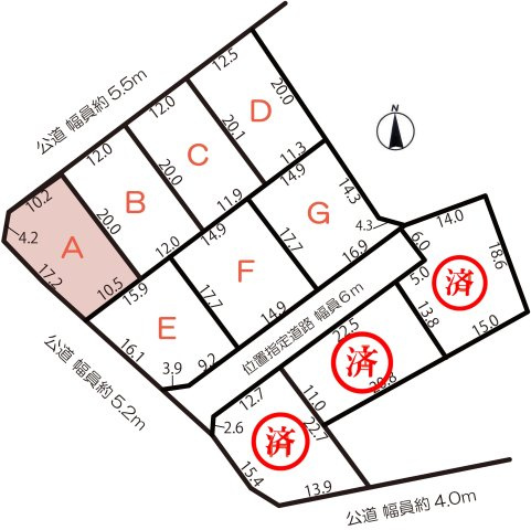 区画図：321000076240