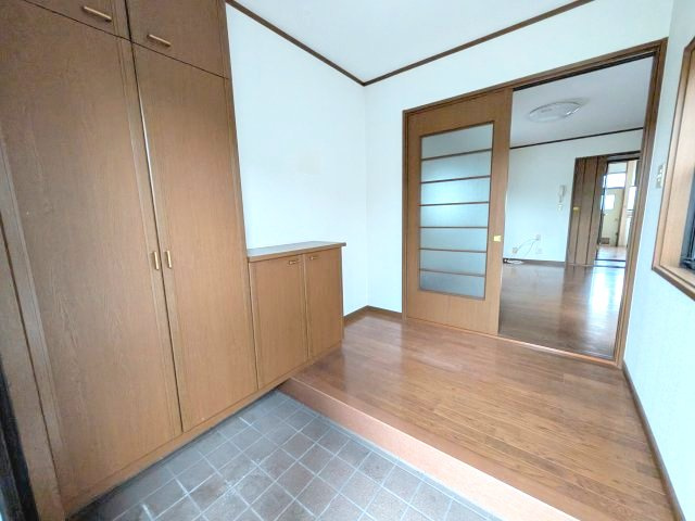 毎日通る玄関はこちらです