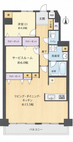 間取り：323000525920