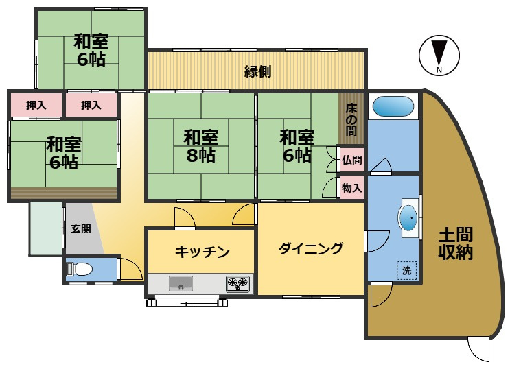 間取り：324000030686