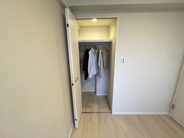 各居室に収納がついており、家族で使い分けしやすくなっています。