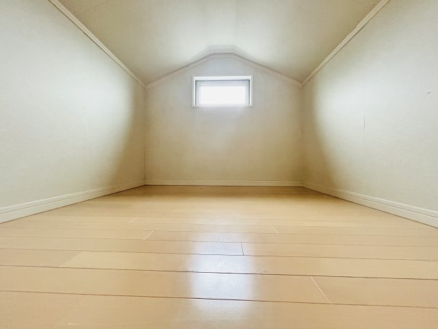 小屋裏収納の広さも十分あります♪