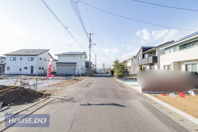 【前面道路】道の広さ・日当たりなど、ご確認ください。