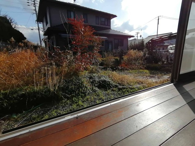 広いお庭も活用できます