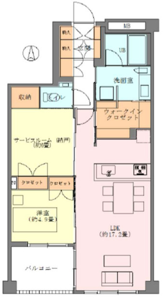 間取り：328000621406