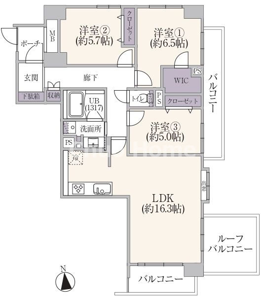 間取り：313004931385