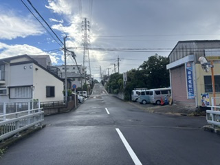 前面道路