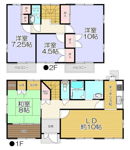 間取り：321000077261