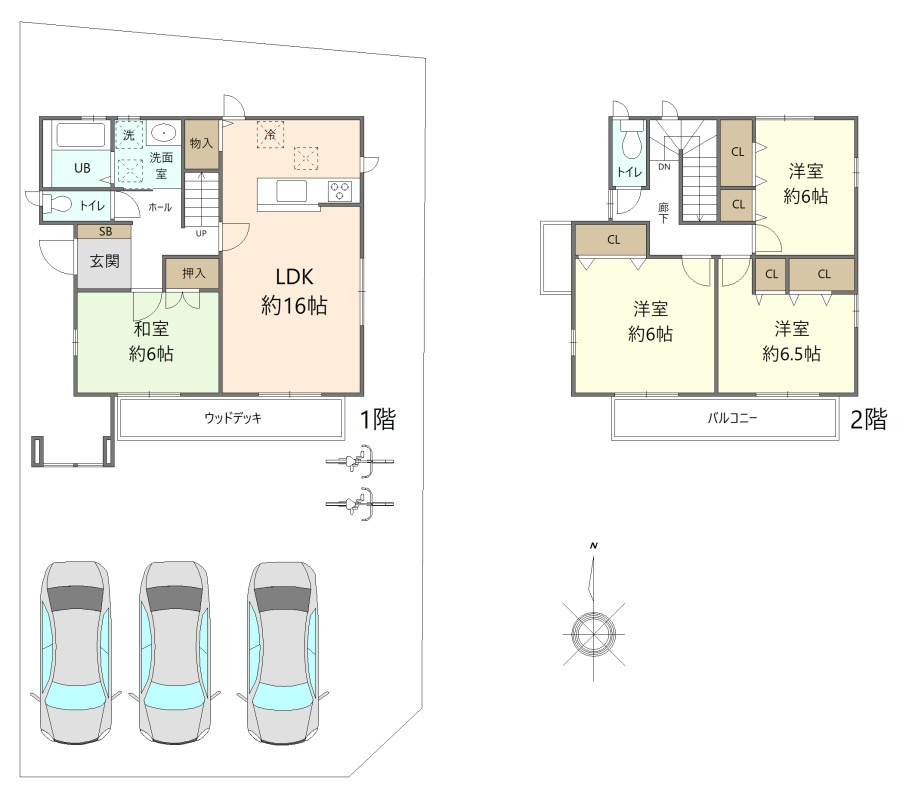 間取り：323000476173