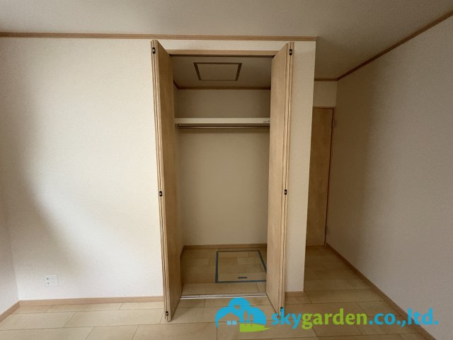 十分な収納スペースがあります