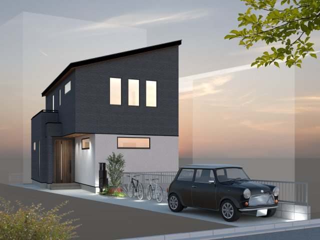 LDK20帖+主寝室8.6帖以上の2層3LDK参考プラン（建物面積89.03平米、建物価格2040万円）