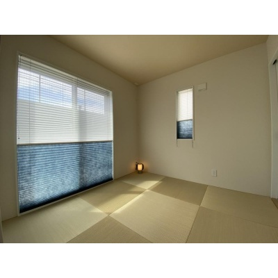 ザイン性の高い琉球畳で、上質な和モダン空間を演出♪*