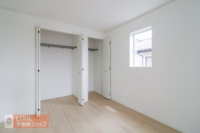 【収納】現地完成写真。しっかり収納がついております！