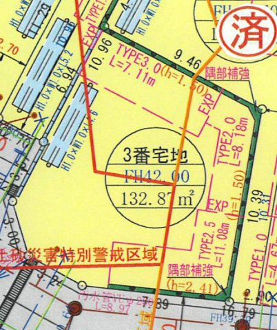区画図