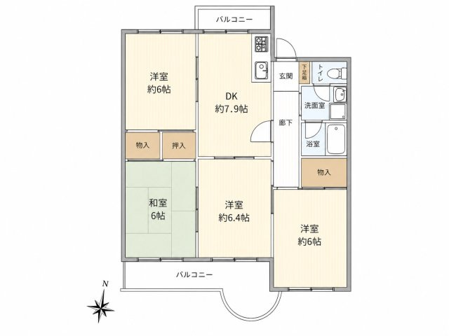 間取り：328000663956