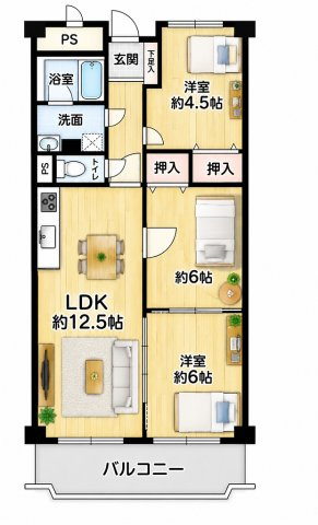間取り：328000691551